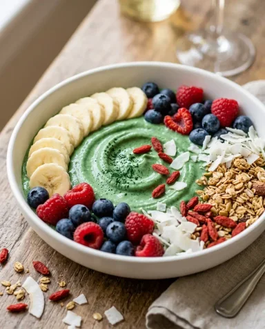 Spirulina-Protein Bowl